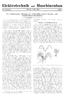 Elektrotechnik und Maschinenbau Jg. 68 H. 9 (1951)