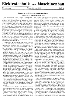 Elektrotechnik und Maschinenbau Jg. 68 H. 12 (1951)