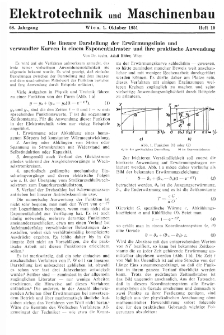Elektrotechnik und Maschinenbau Jg. 68 H. 19 (1951)