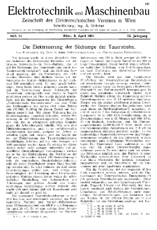 Elektrotechnik und Maschinenbau Jg. 52 H. 14 (1934)
