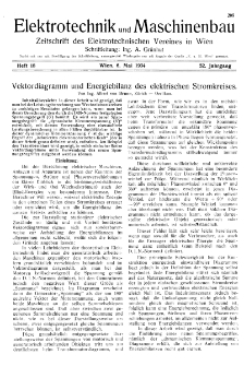 Elektrotechnik und Maschinenbau Jg. 52 H. 18 (1934)