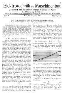 Elektrotechnik und Maschinenbau Jg. 52 H. 46 (1934)