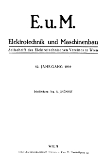 E.und M. Spis rzeczy Jg. 52 1934