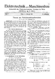 Elektrotechnik und Maschinenbau Jg. 53 H. 7 (1935)