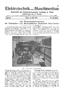 Elektrotechnik und Maschinenbau Jg. 53 H. 20 (1935)