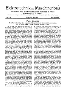 Elektrotechnik und Maschinenbau Jg. 53 H. 21 (1935)