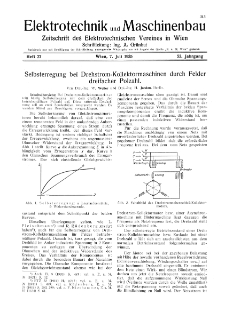 Elektrotechnik und Maschinenbau Jg. 53 H. 27 (1935)