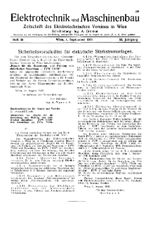 Elektrotechnik und Maschinenbau Jg. 53 H. 35 (1935)