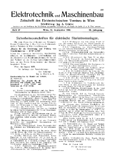 Elektrotechnik und Maschinenbau Jg. 53 H. 37 (1935)