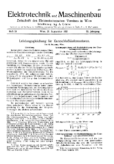 Elektrotechnik und Maschinenbau Jg. 53 H. 39 (1935)