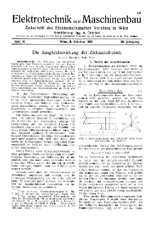 Elektrotechnik und Maschinenbau Jg. 53 H. 40 (1935)