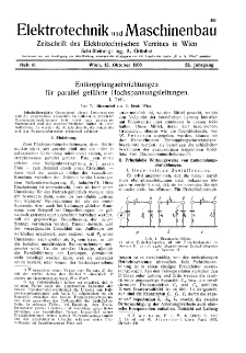 Elektrotechnik und Maschinenbau Jg. 53 H. 41 (1935)