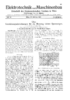Elektrotechnik und Maschinenbau Jg. 53 H. 43 (1935)