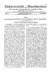 Elektrotechnik und Maschinenbau Jg. 53 H. 52 (1935)