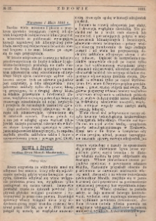 Zdrowie: miesięcznik poświęcony hygienie publicznej i prywatnej 1888, nr 32