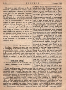 Zdrowie: miesięcznik poświęcony hygienie publicznej i prywatnej 1886, nr 11
