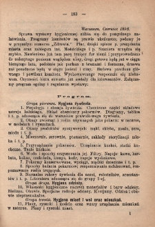 Zdrowie: miesięcznik poświęcony hygienie publicznej i prywatnej 1895, T. XI, czerwiec