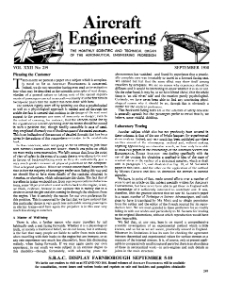 Aircraft Engineering Vol. XXII Nr 259 (1950)