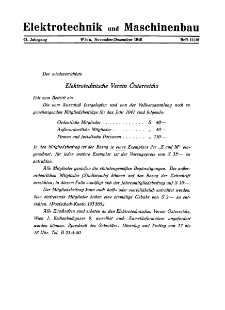 Elektrotechnik und Maschinenbau Jg. 63 H. 11-12 (1946)