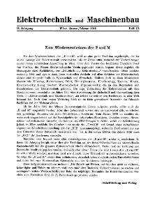 Elektrotechnik und Maschinenbau Jg. 63 H. 1-2 (1946)