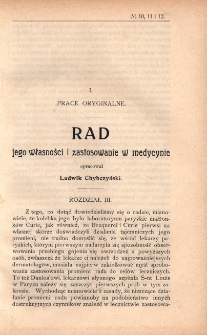 Przegląd Chorób Skórnych i Wenerycznych 1909, R. IV, nr 10-12