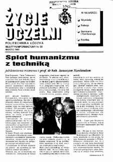 Życie Uczelni : biuletyn informacyjny Politechniki Łódzkiej nr 33 (1995) [PDF]