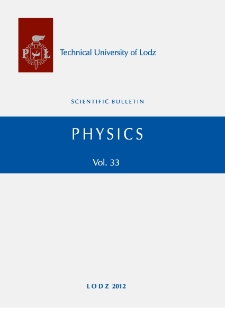 Scientific Bulletin. Physics vol. 28 (2007)