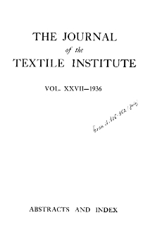 Abstracts - Name Index vol. 27 (1936)