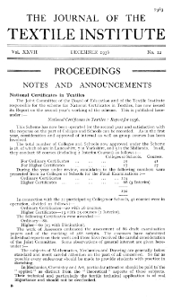 Proceeding Vol. XXVII No.12 (1936)