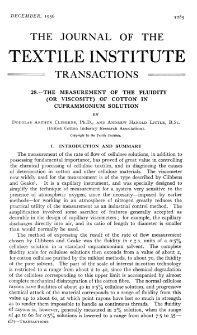 Transactions - December 1936