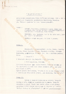 Kapelusz (scenariusz)