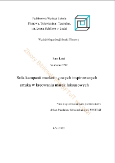 Rola kampanii marketingowych inspirowanych sztuką w kreowaniu marek luksusowych