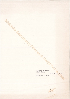 Szpital (scenopis) 1