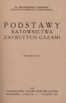 Podstawy ratownictwa zatrutych gazami