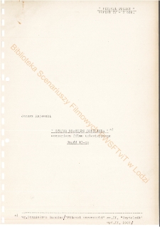 Sprawa hrabiego Rottera - część II - wersja 2 (scenariusz)