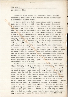 Ja gorę! (scenariusz)