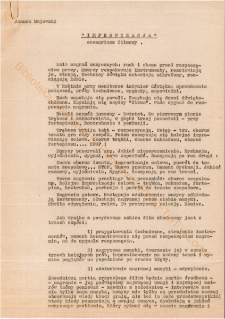 Opus Jazz (scenariusz)