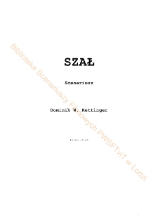 Szal (niezrealizowany scenariusz)