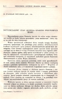 Lekarz wojskowy: dwutygodnik wydawany przez Departament Zdrowia Ministerstwa Spraw Wojskowych 1934, R. XV, T. XXIII, nr 5