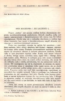 Lekarz wojskowy: dwutygodnik wydawany przez Departament Zdrowia Ministerstwa Spraw Wojskowych 1934, R. XV, T. XXIII, nr 9