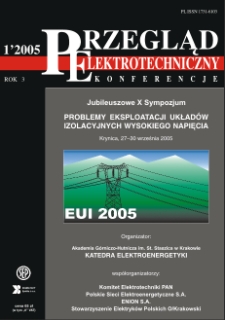 Przegląd Elektrotechniczny. Konferencje R. 3 nr 1 (2005)