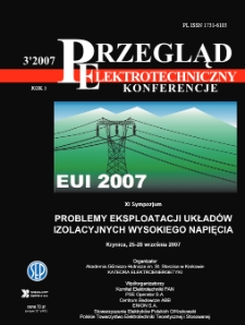 Przegląd Elektrotechniczny. Konferencje R. 5 nr 3 (2007)