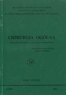 Chirurgia og&oacute;lna