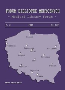 Źródła informacji dla bibliotekarzy medycznych - przegląd wybranych czasopism zagranicznych