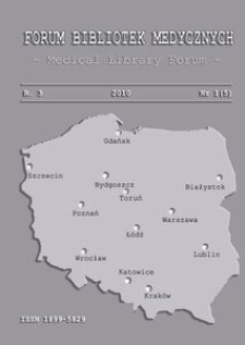 Bibliometryczna analiza publikacji uczelni medycznych w Polsce