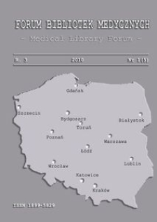 Jezyki informacyjno-wyszukiwawcze stosowane w katalogach bibliotek medycznych