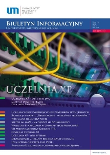 Biuletyn Informacyjny Uniwersytetu Medycznego w Łodzi 2010 vol. 3 nr 1
