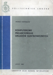 Komputerowe projektowanie układów elektronicznych