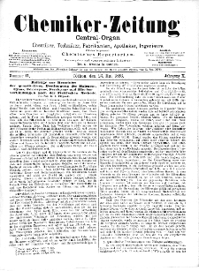 Chemiker-Zeitung Jg. 10 Nr. 41 (1886)