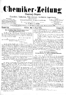 Chemiker-Zeitung Jg. 10 Nr. 44 (1886)